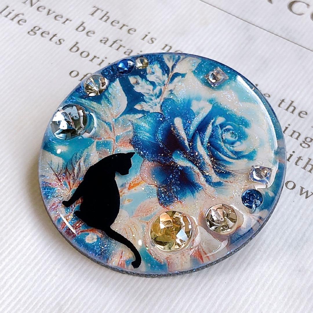 同梱100円引❤️No.2067 レジン ヘアゴム ♡ 猫 ネコ ねこ ♡