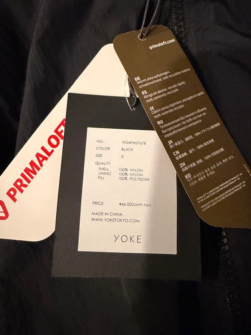 ジャケット・アウター YOKE DETACHABLE MILYTARY BLOUSON 24AW