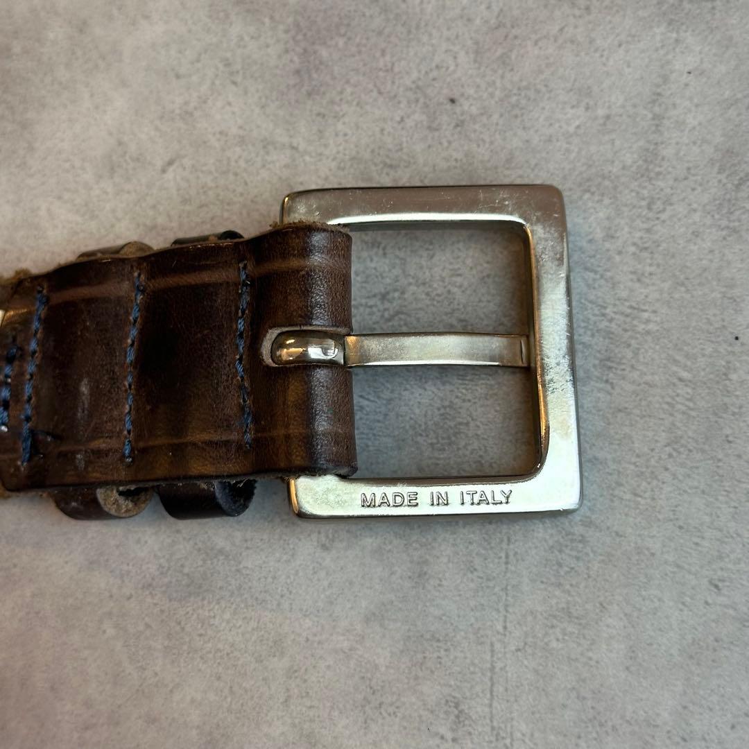 小物 archive DIESEL Rock Studs Leather belt