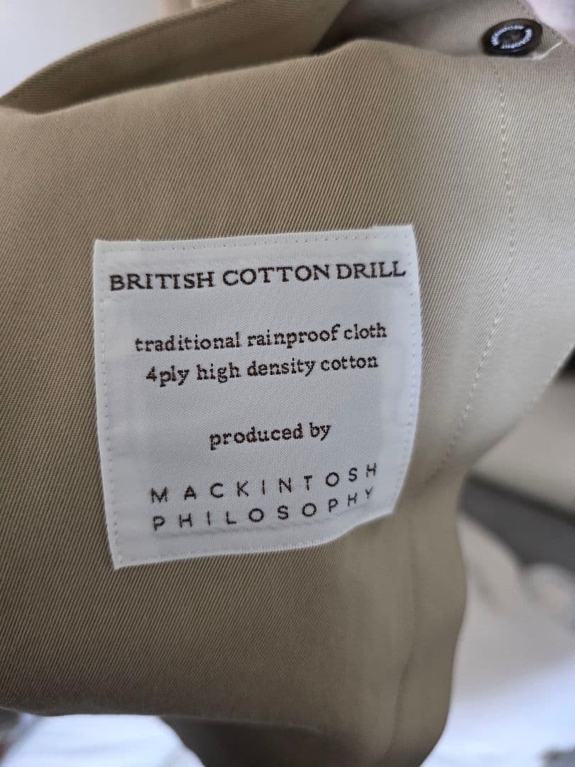 ※最終値引き※ MACKINTOSH PHILOSOPHY ステンカラーコート