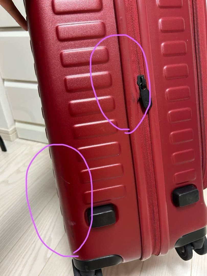 Lojel Cubo S スーツケース　機内持ち込み バーガンディ　赤