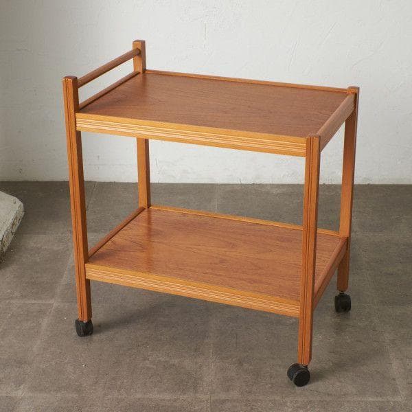 88424★英国 ヴィンテージ トロリー ワゴン キッチンワゴン キャスター