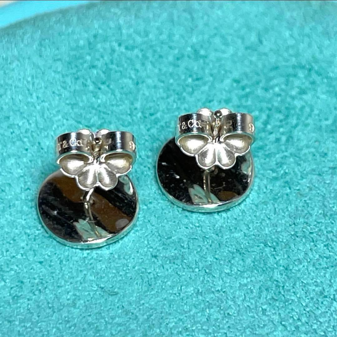 本日最終ティファニー　ノーツラウンドピアス　箱、ポーチ付属　925