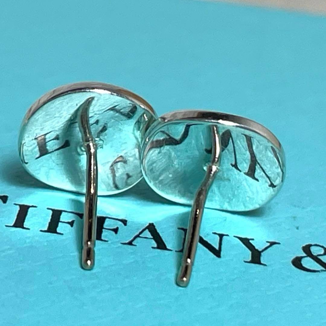 本日最終ティファニー　ノーツラウンドピアス　箱、ポーチ付属　925