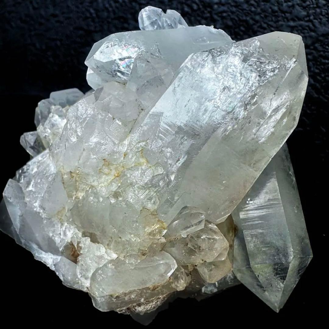 希少❗️高品質❗️マニカラン産キラキラ☆ヒマラヤ水晶クラスター超強いパワーA1355