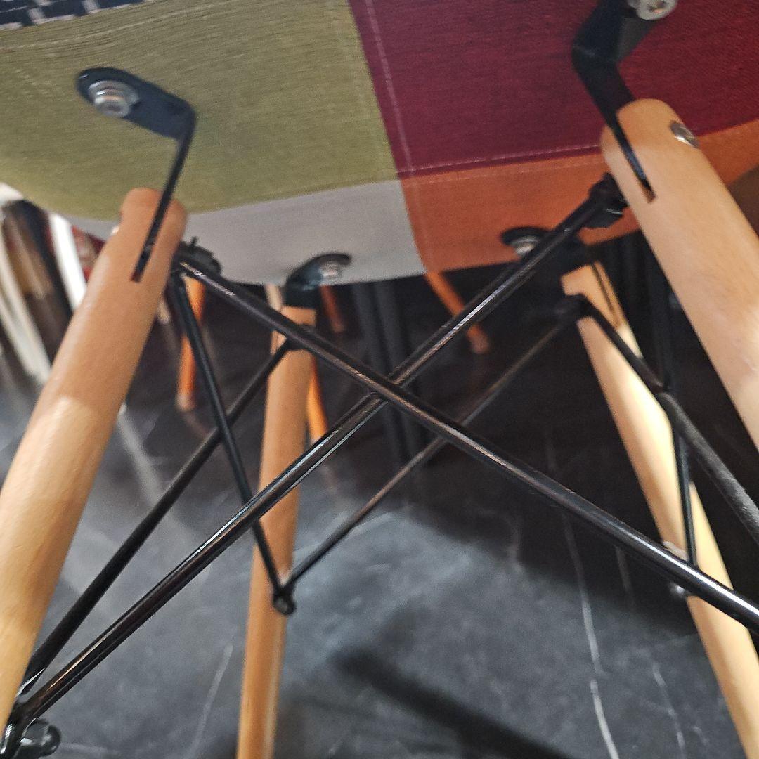 カラフル パッチワーク アームチェア