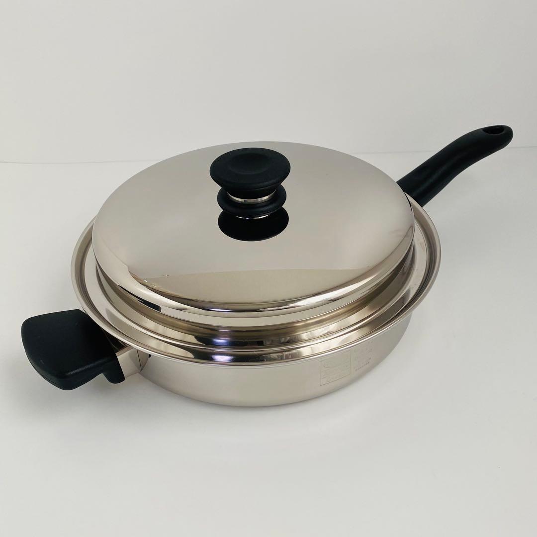 Amway アムウェイ　大フライパン　未使用　現行取手　高級鍋　IH対応