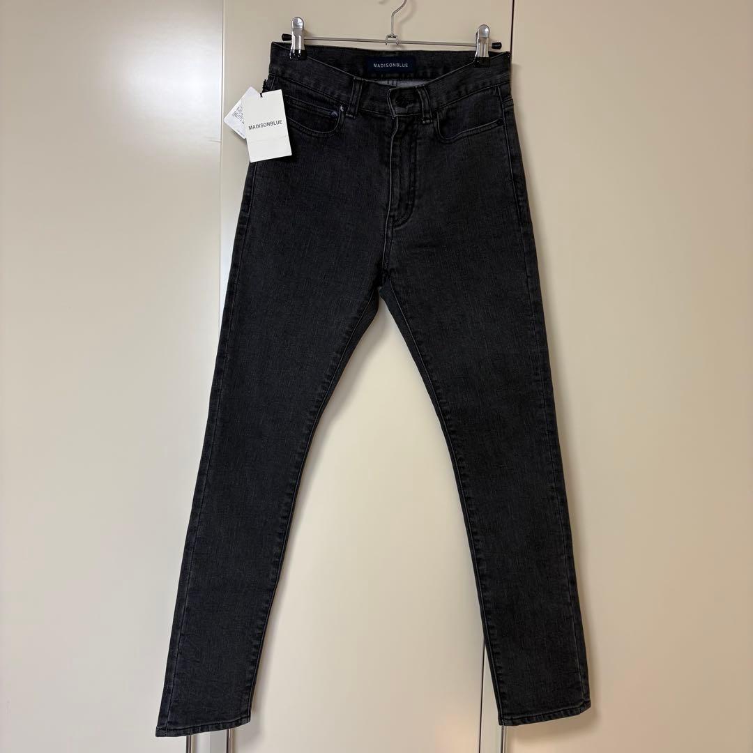 新品未使用MADISONBLUE ELASTIC NEEDLES デニムパンツ