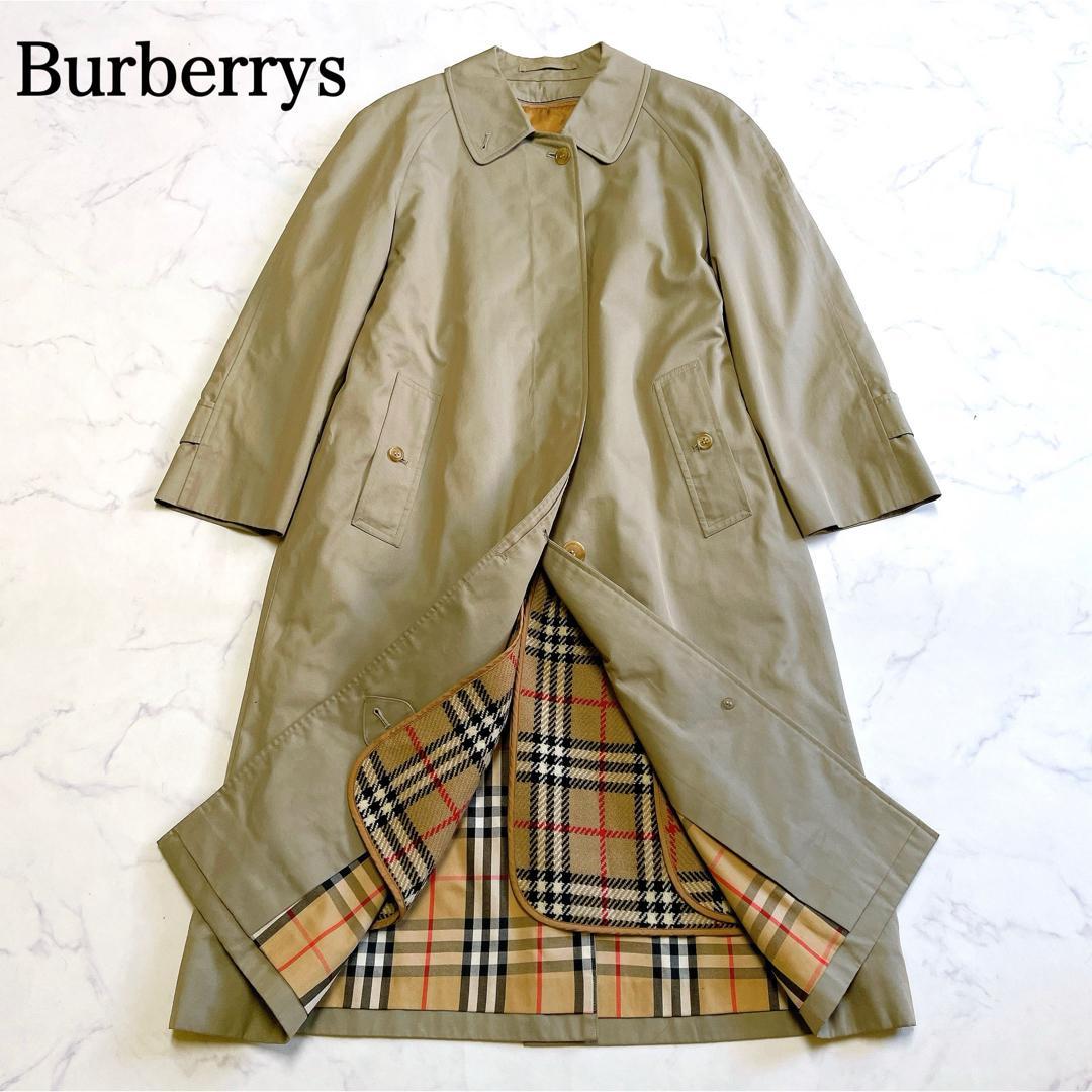 美品 バーバリーズ ウールライナー付 トレンチコート 7AR M位