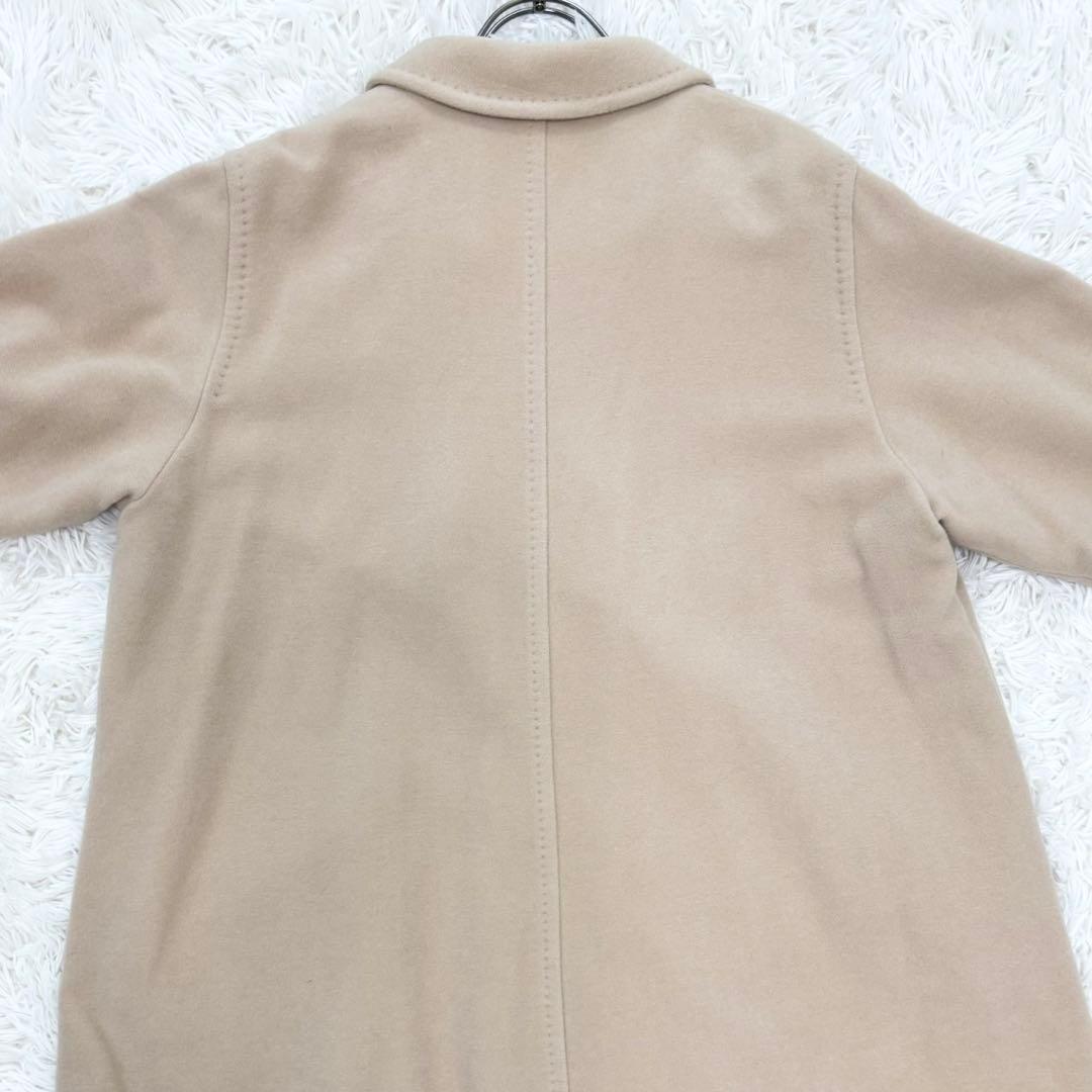 マックスマーラ カシミヤ 白タグ アンゴラ ダブルチェスターコート 44