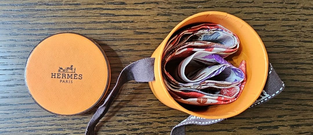 美品　エルメス　ツイリー