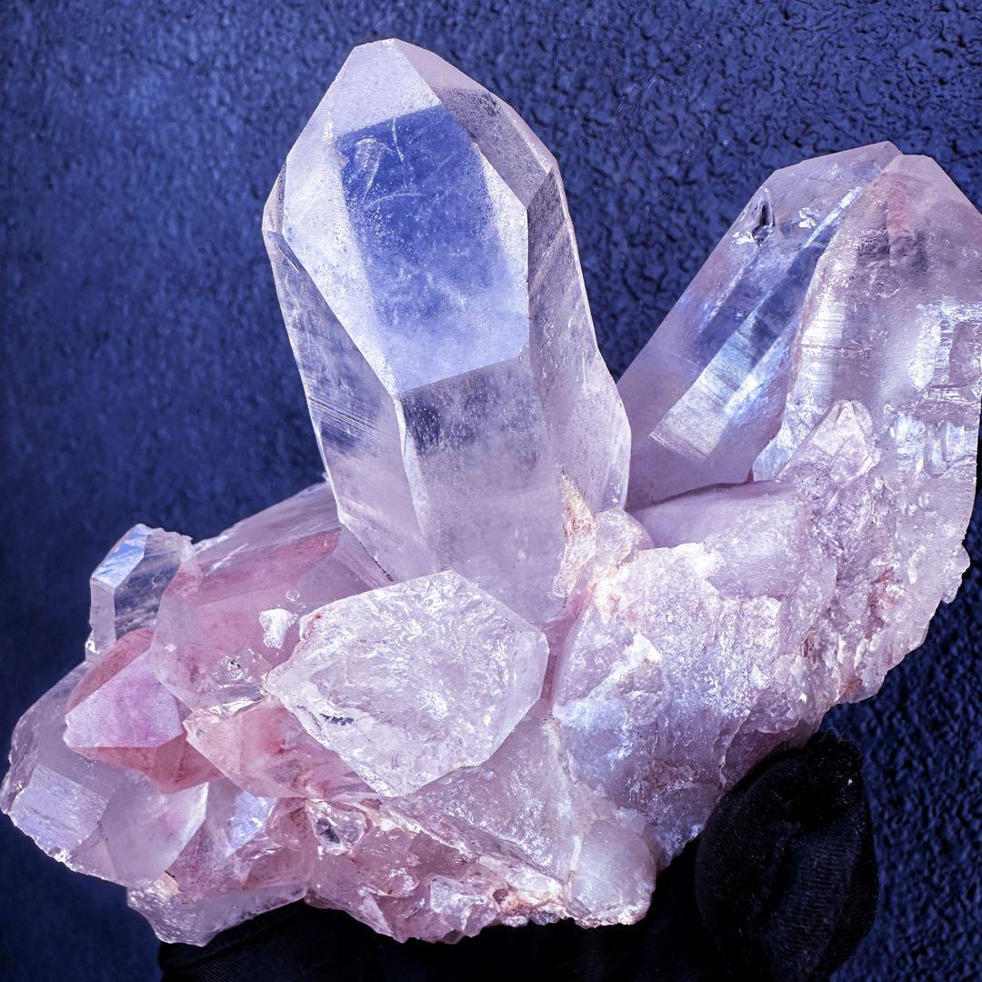 希少❗️超綺麗♡レインボー☆超強いパワー ヒマラヤ水晶 クラスター天然石A1454