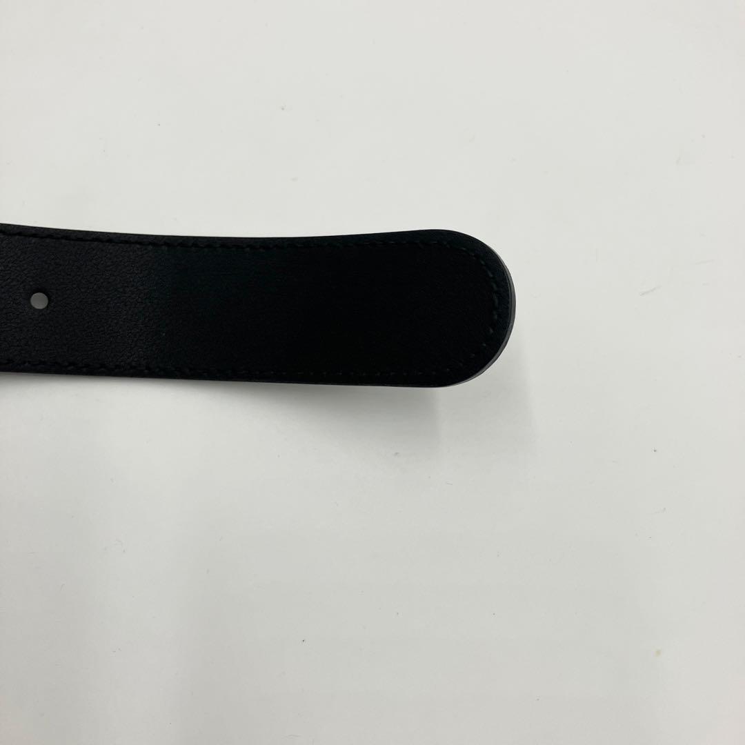 箱付き・美品✨ GUCCI ベルト GG マーモント レザー ブラック