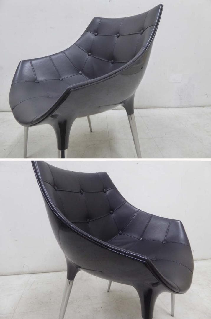 正規品 美品■Cassina■246 PASSION レザーダイニングチェア-2