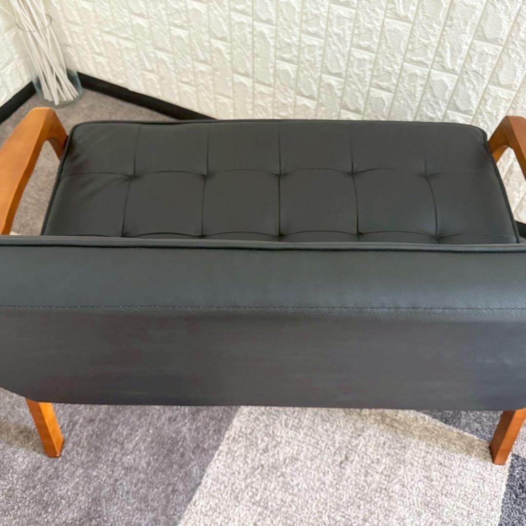 奈緒 ✨ベンチタイプソファ　2人掛けソファ　美品