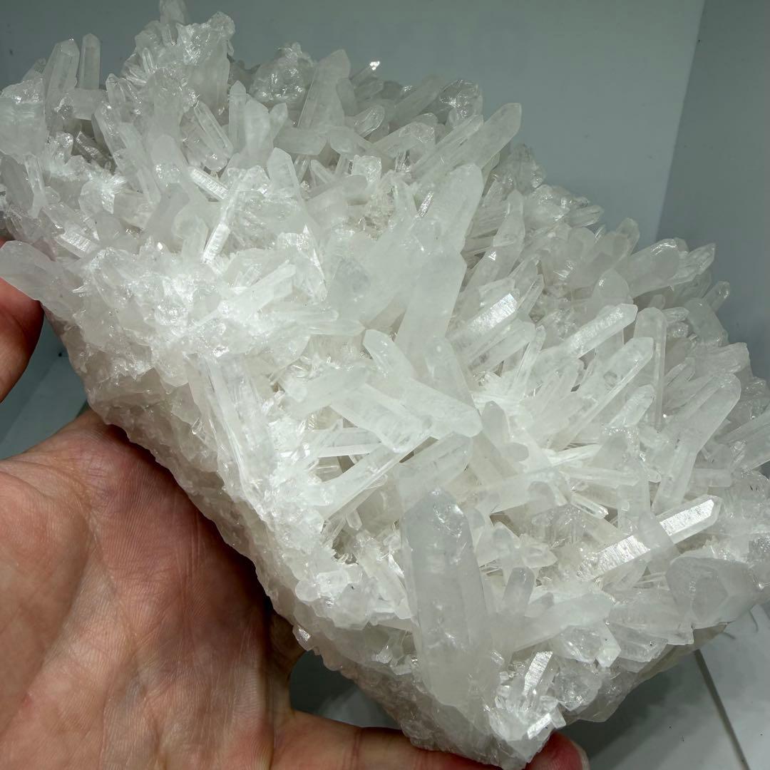 ■1.3キロ 風水 水晶 クラスター 大 042■