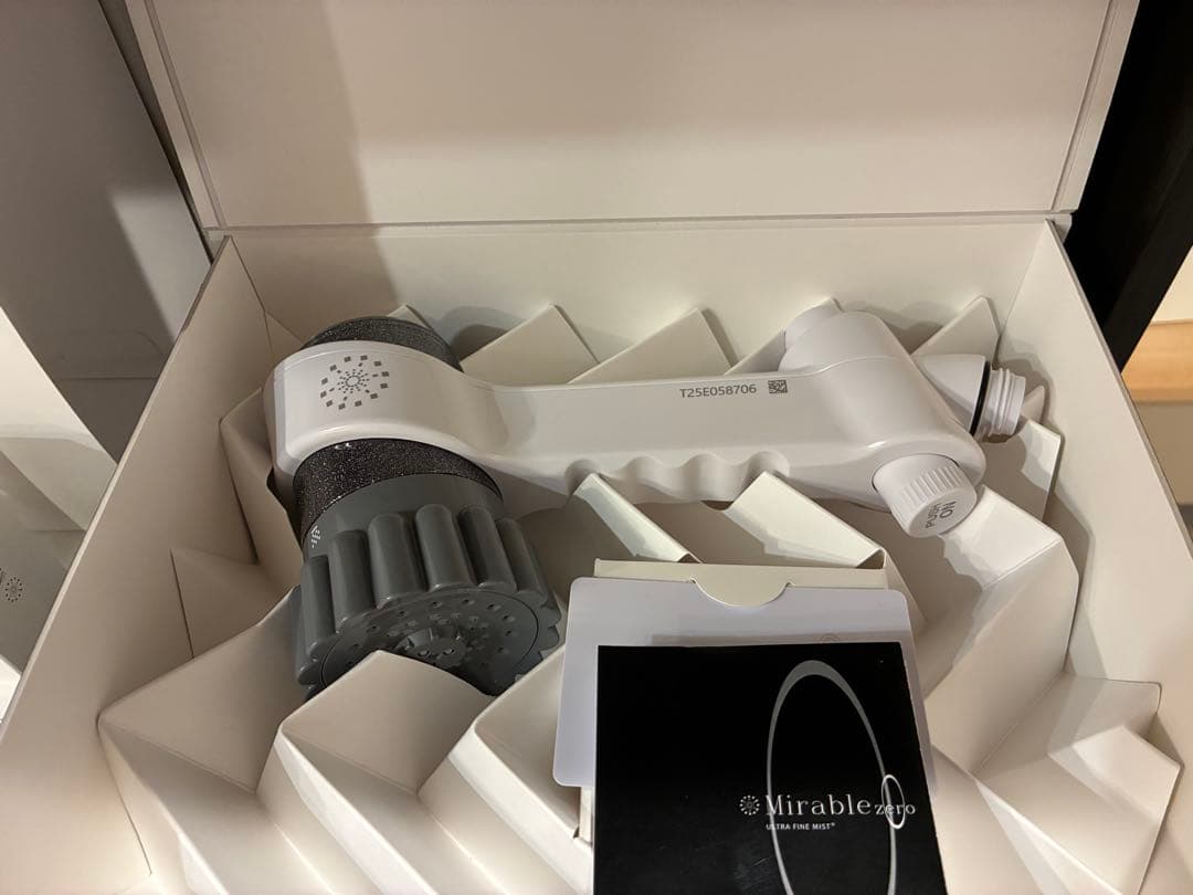 新品未使用(Mirable zero】シャワーヘッド