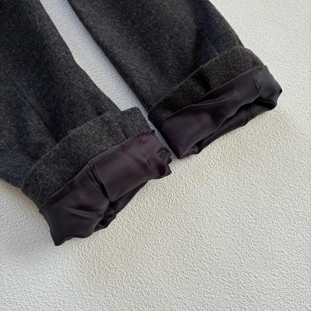 ラルフローレン RL ウール パンツスーツ セットアップ 日本製 ダークグレー