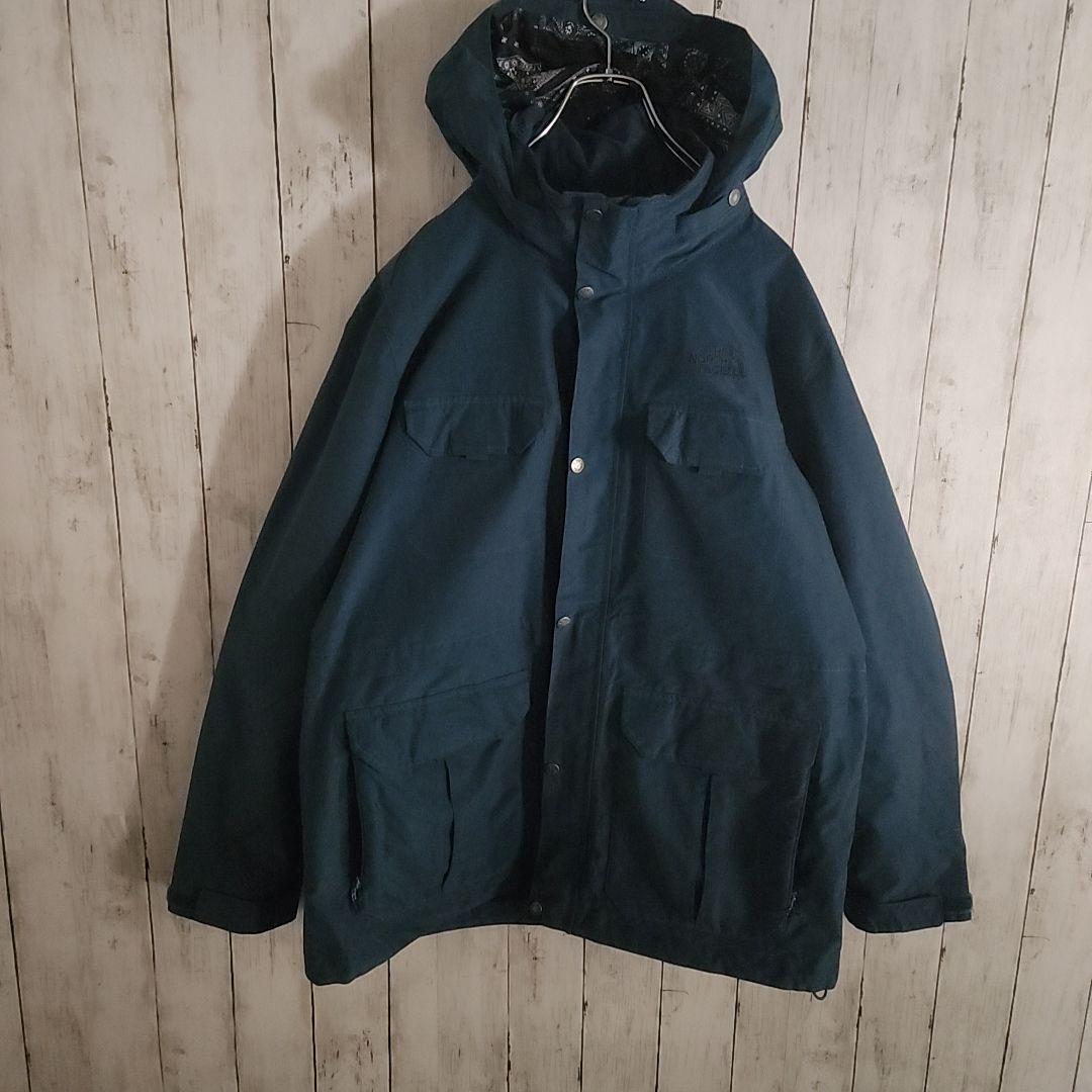 【良色】ザ ノースフェイス マウンテンパーカー ペイズリー