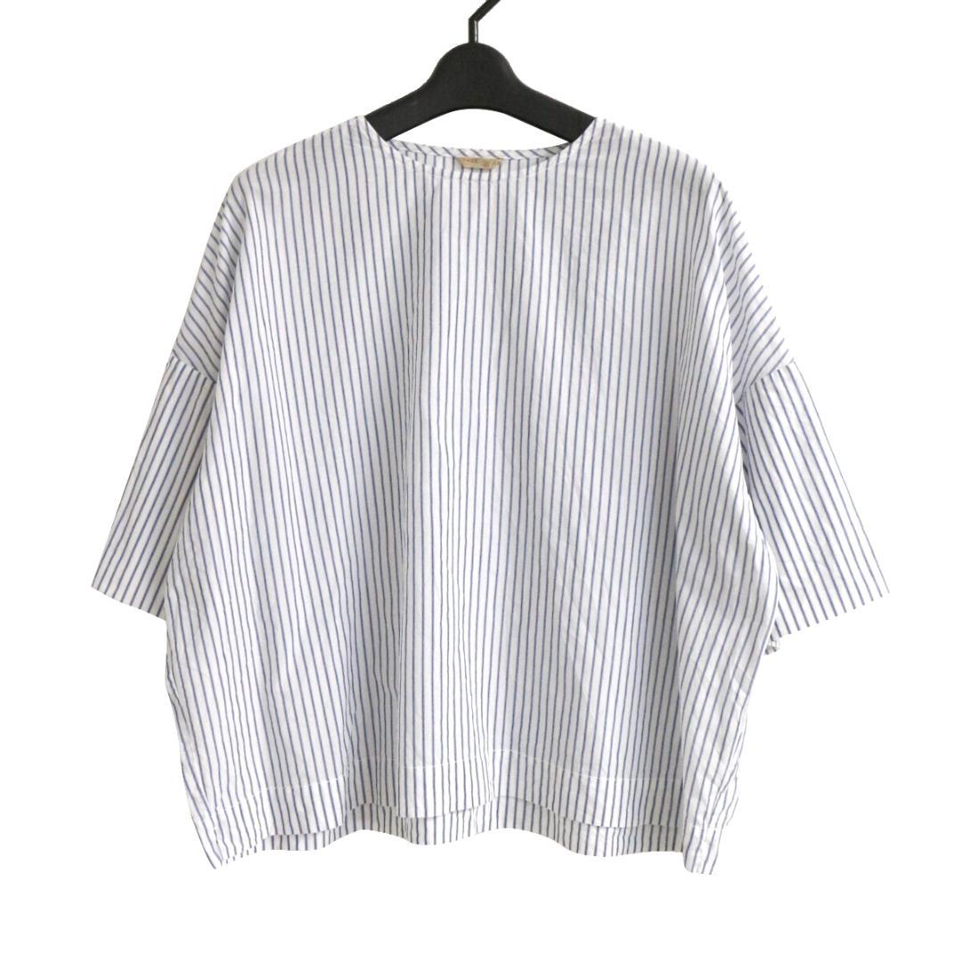 アーツ＆サイエンス 17SS ストライプスリップオンブラウス