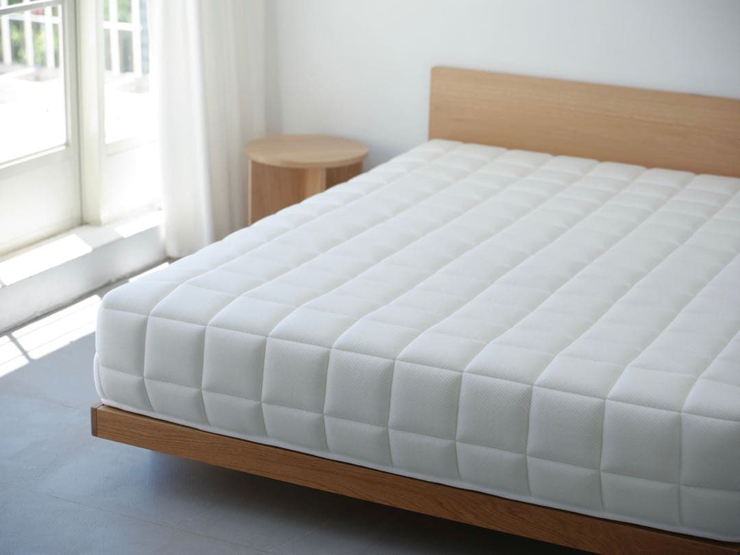 ③SLEEPYTOFU とうふマットレス ホワイト寝具 マット 【シングル】美品