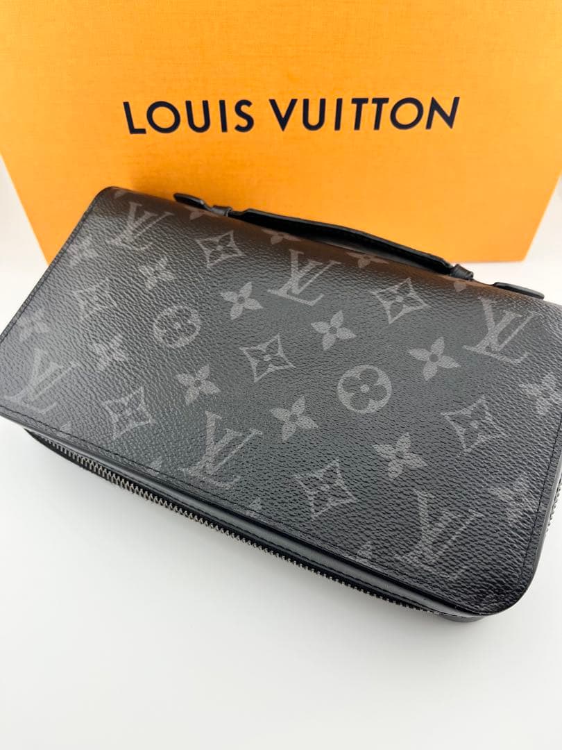 ⭐︎美品⭐︎ ルイヴィトン M61698 ジッピーXL モノグラム・エクリプス