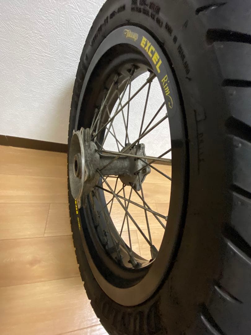 期間限定価格カワサキ　D-TRACKER250 17インチ純正リアホイール　美品