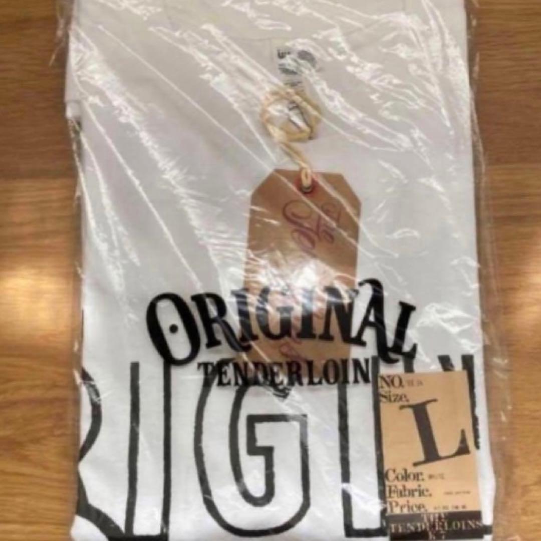 TENDERLOIN テンダーロイン TEE 3A Tシャツ白 L