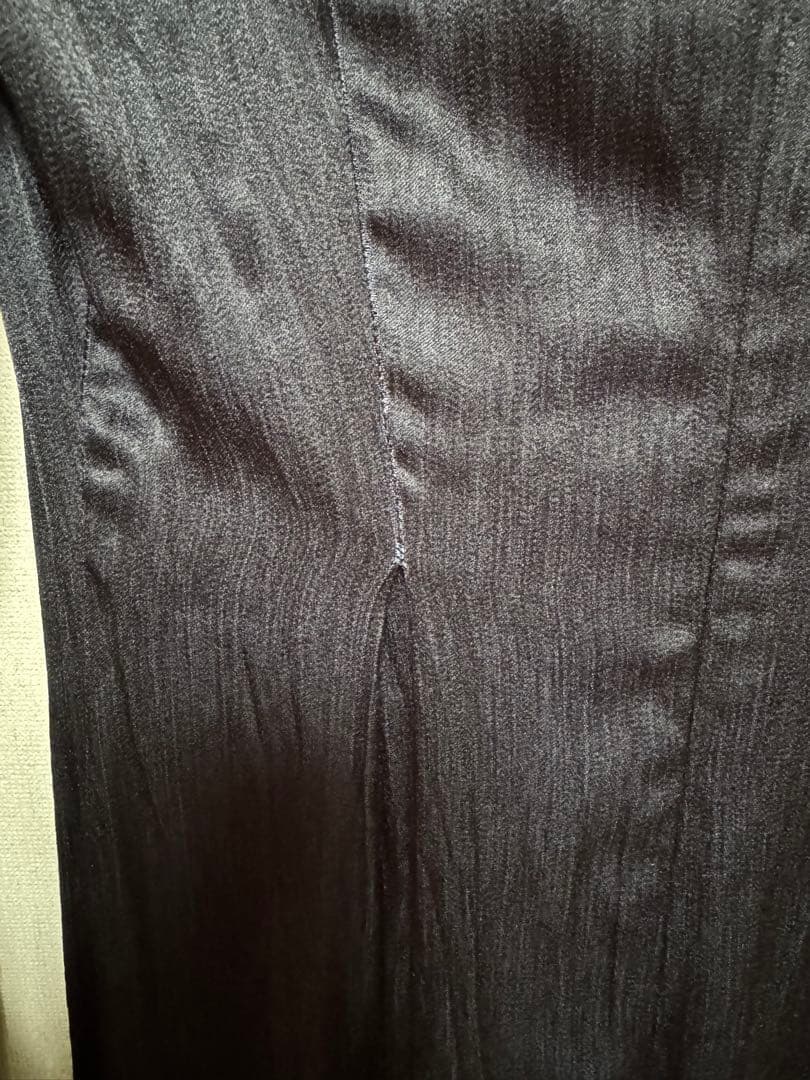 【knuthmarf】ブラック フレアスリーブ ワンピース