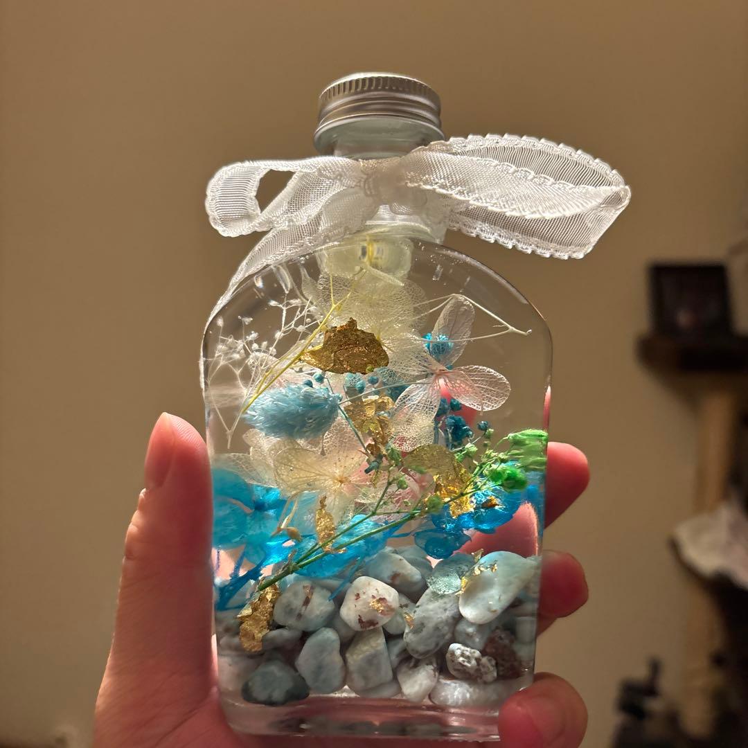 ラリマーのパワーハーバリウム！綺麗！