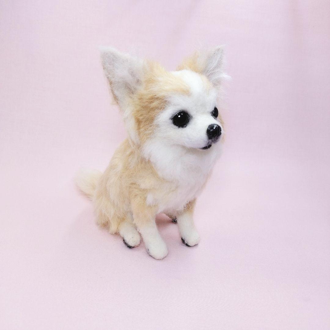 あぃん様 羊毛フェルト チワワ ハンドメイド 犬