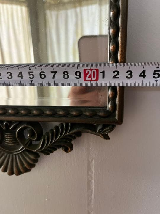 壁掛け 鏡 ミラー インテリア アンティーク ビンテージ アイアン 鉄製