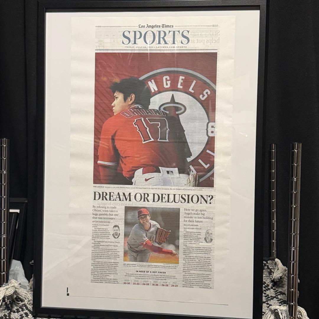 2023年7月28日付　ロサンゼルスタイムズ 【エンゼルス 大谷翔平 特集号】