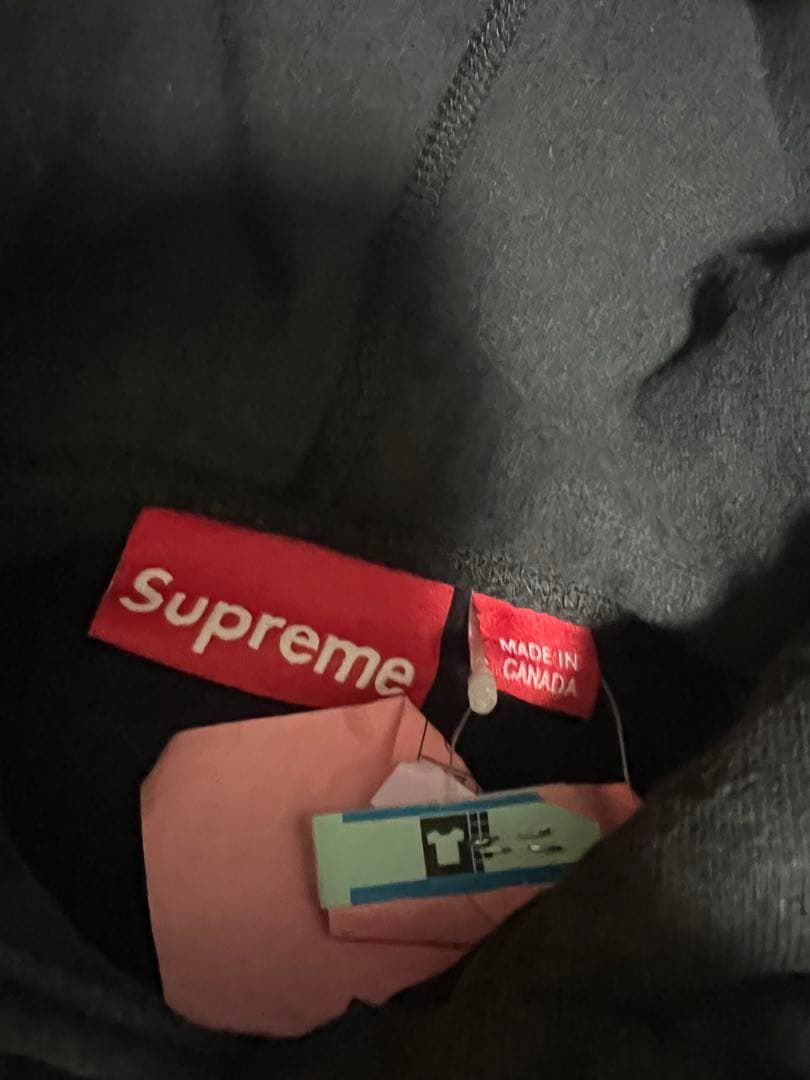 トップス YJCrossBoxLogo Hooded Sweatshirt