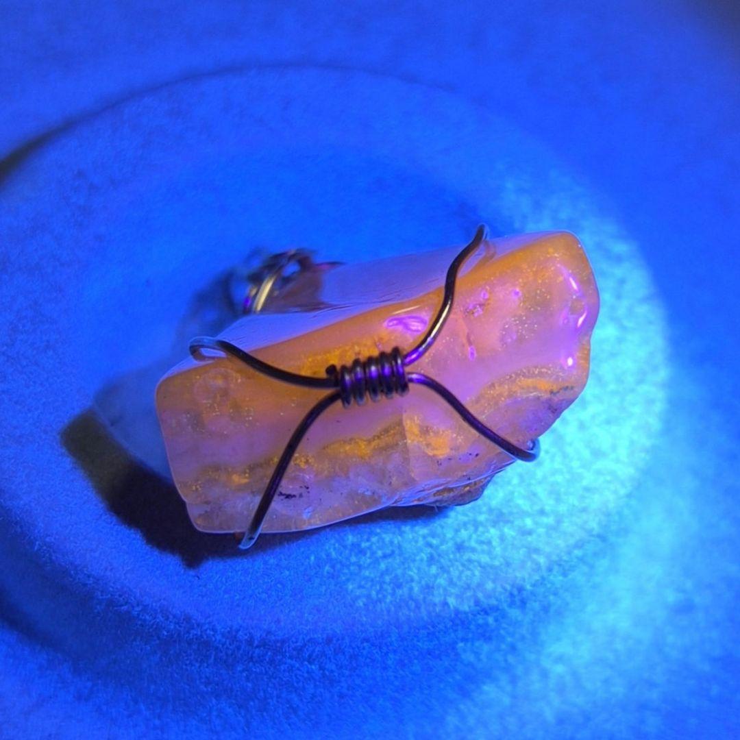 北海道 然別オパール 大雪オパール ワイヤーペントップ