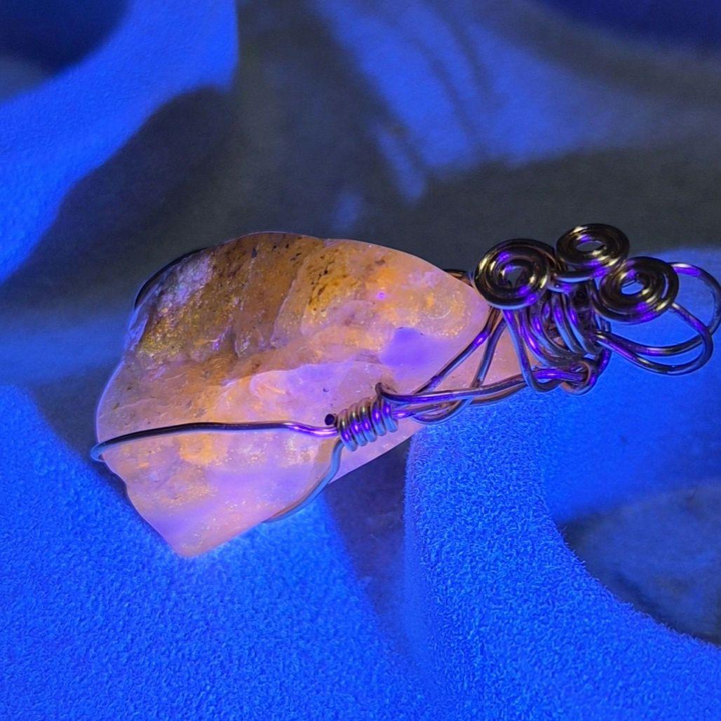 北海道 然別オパール 大雪オパール ワイヤーペントップ