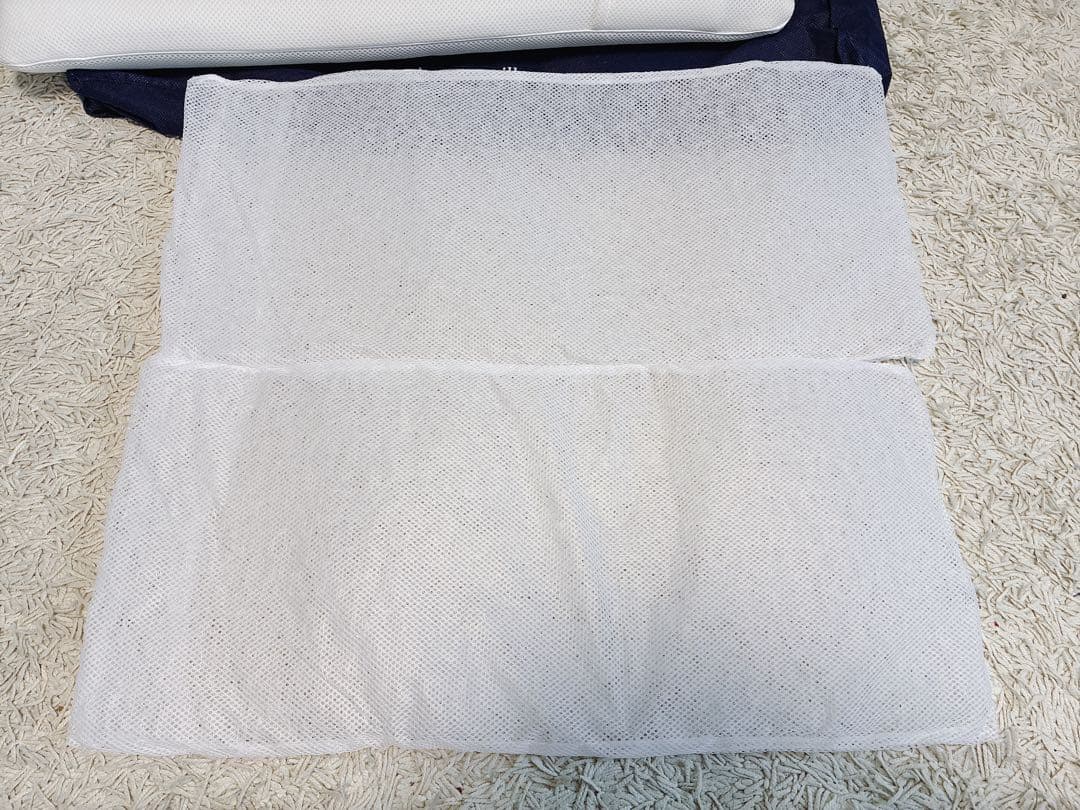 美品 エアウィーヴピロー S-LINE 専用バッグ付airweavepillow