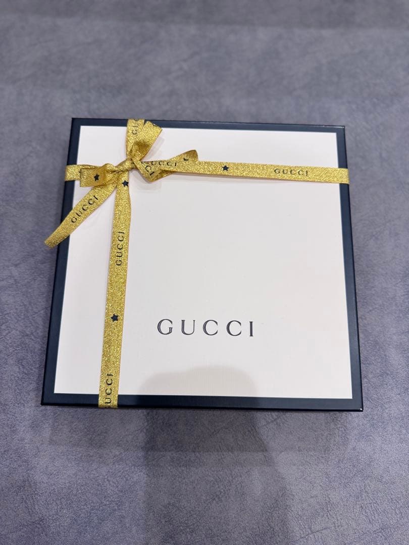 新品未使用 GUCCI グレー GGロゴ ストール ウール リバーシブル