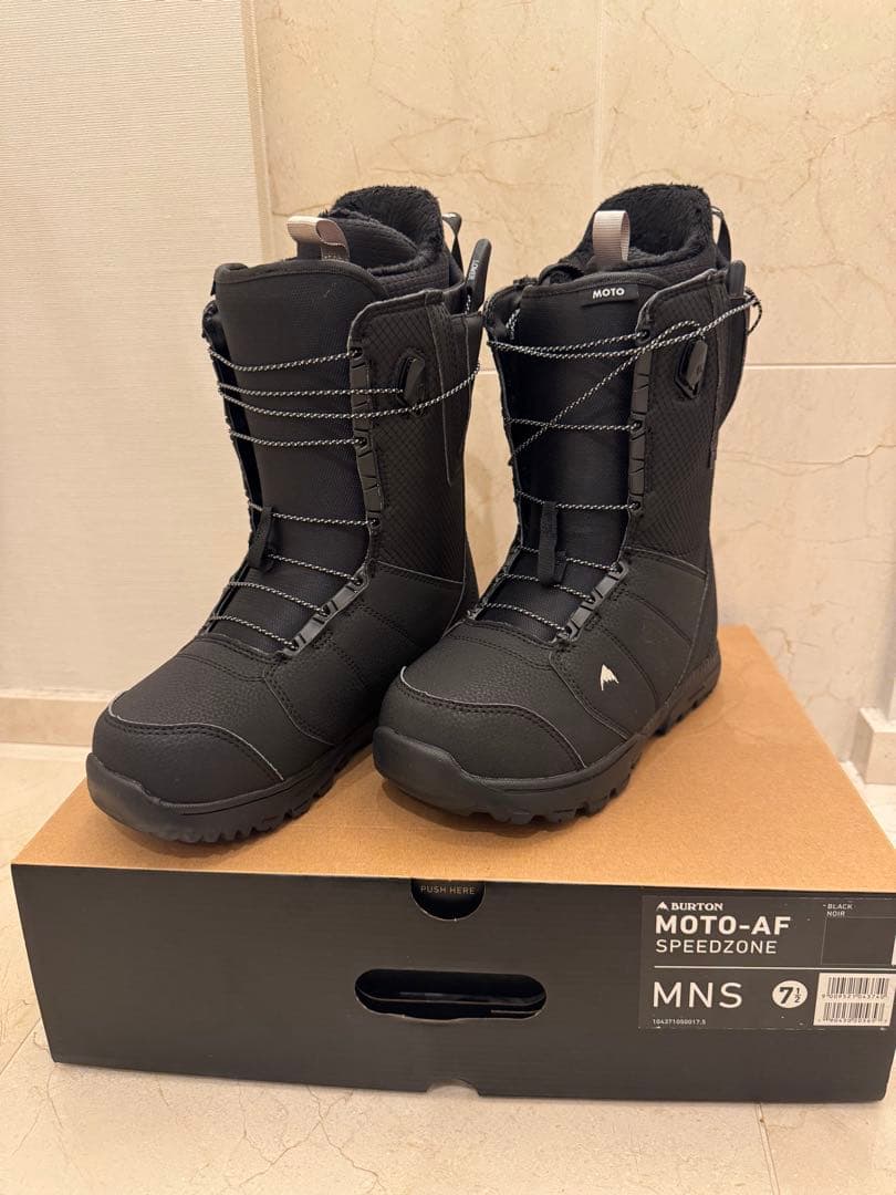 【美品】BURTON MOTO AF 25.5cm スノーボードブーツ