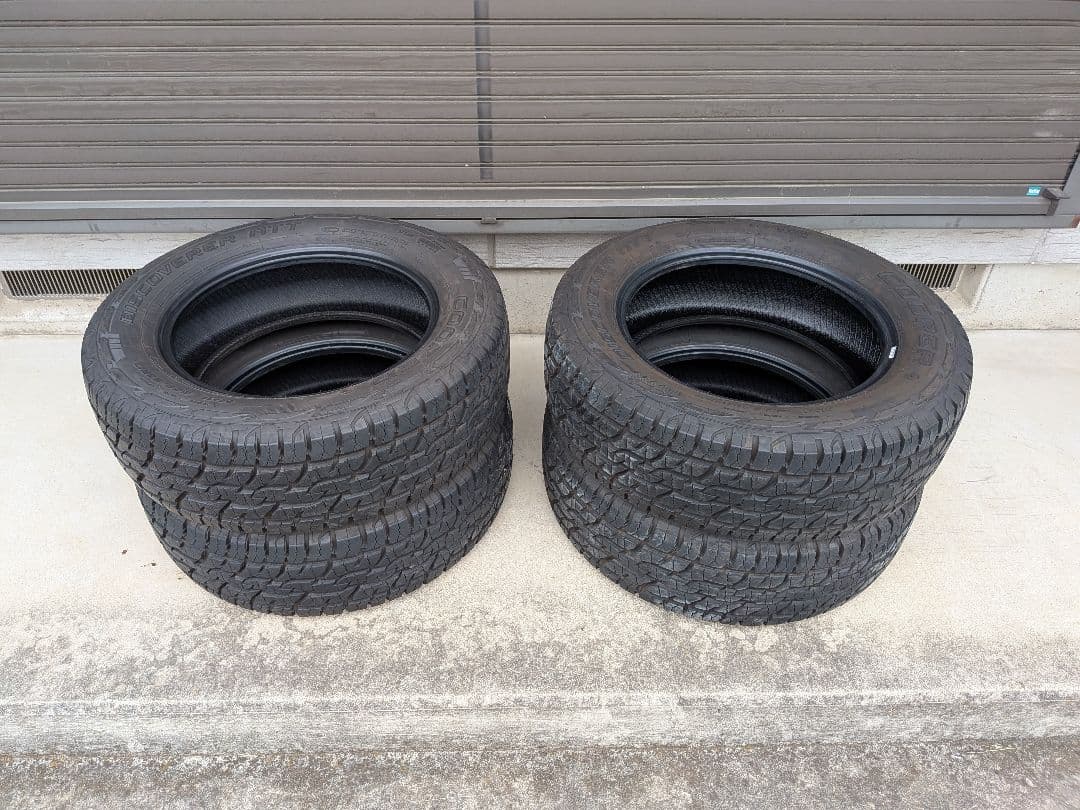 ②225/65R17 9.5分山 2/4 グッドイヤー クーパー AT サマー夏