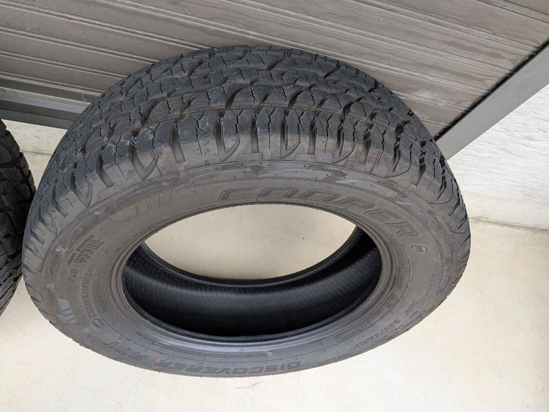 ②225/65R17 9.5分山 2/4 グッドイヤー クーパー AT サマー夏