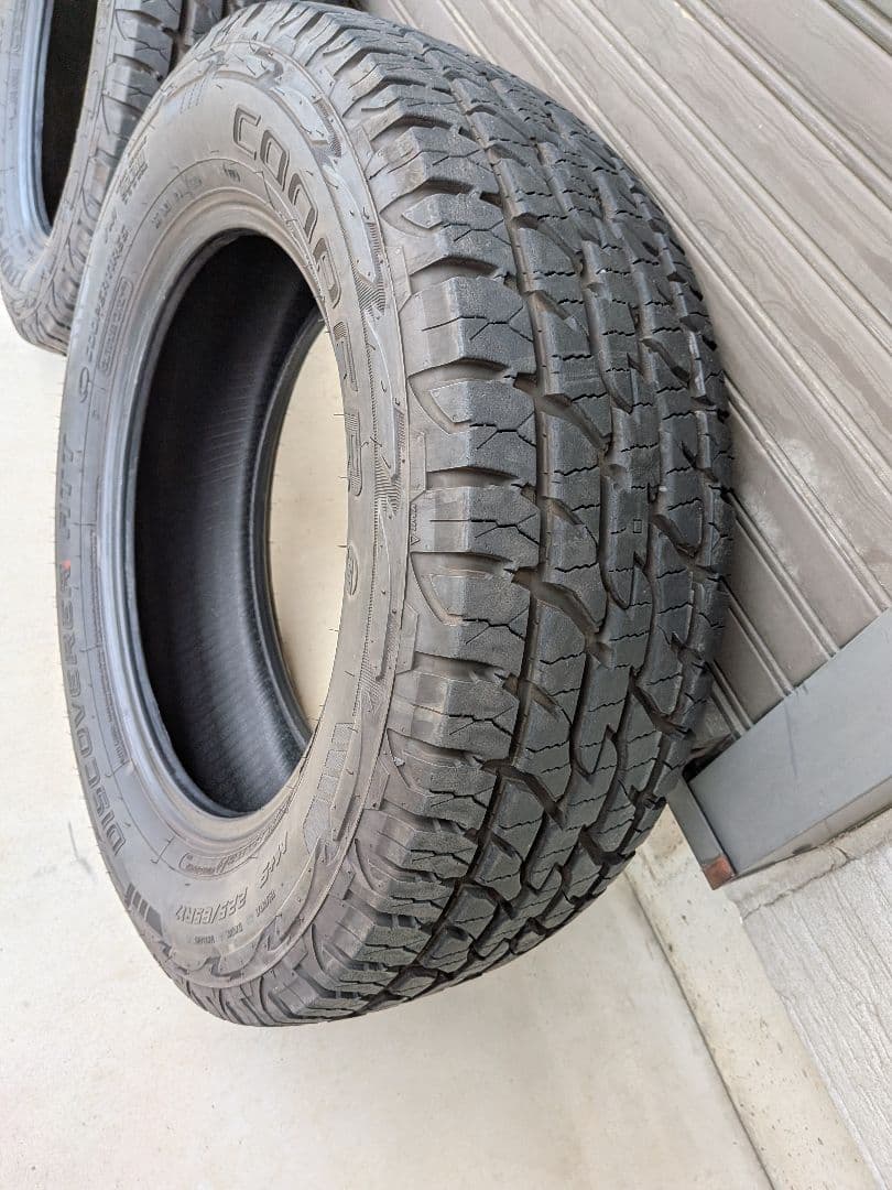 ②225/65R17 9.5分山 2/4 グッドイヤー クーパー AT サマー夏