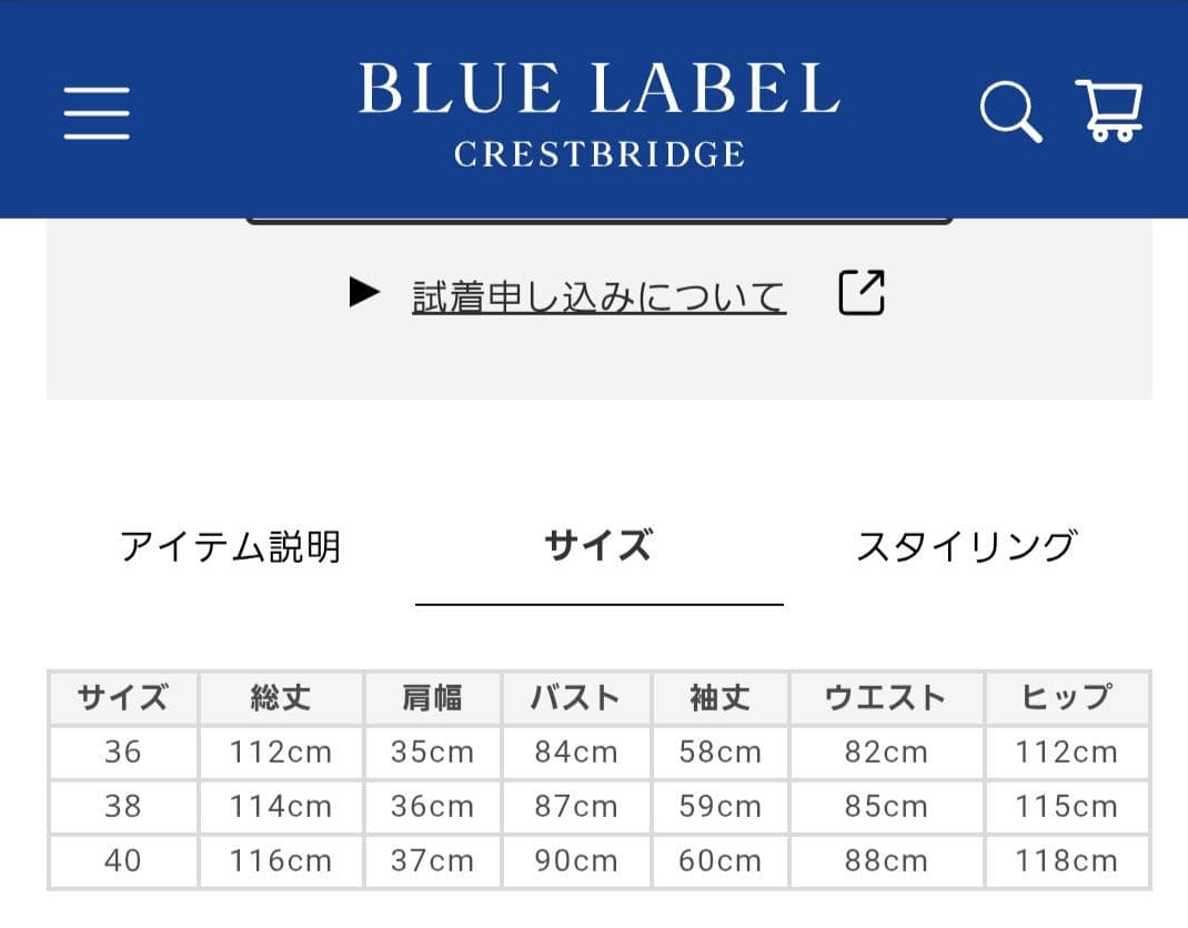 ブルーレーベルクレストブリッジ現行商品☆限定店舗☆ストレッチポンチチェックドレス