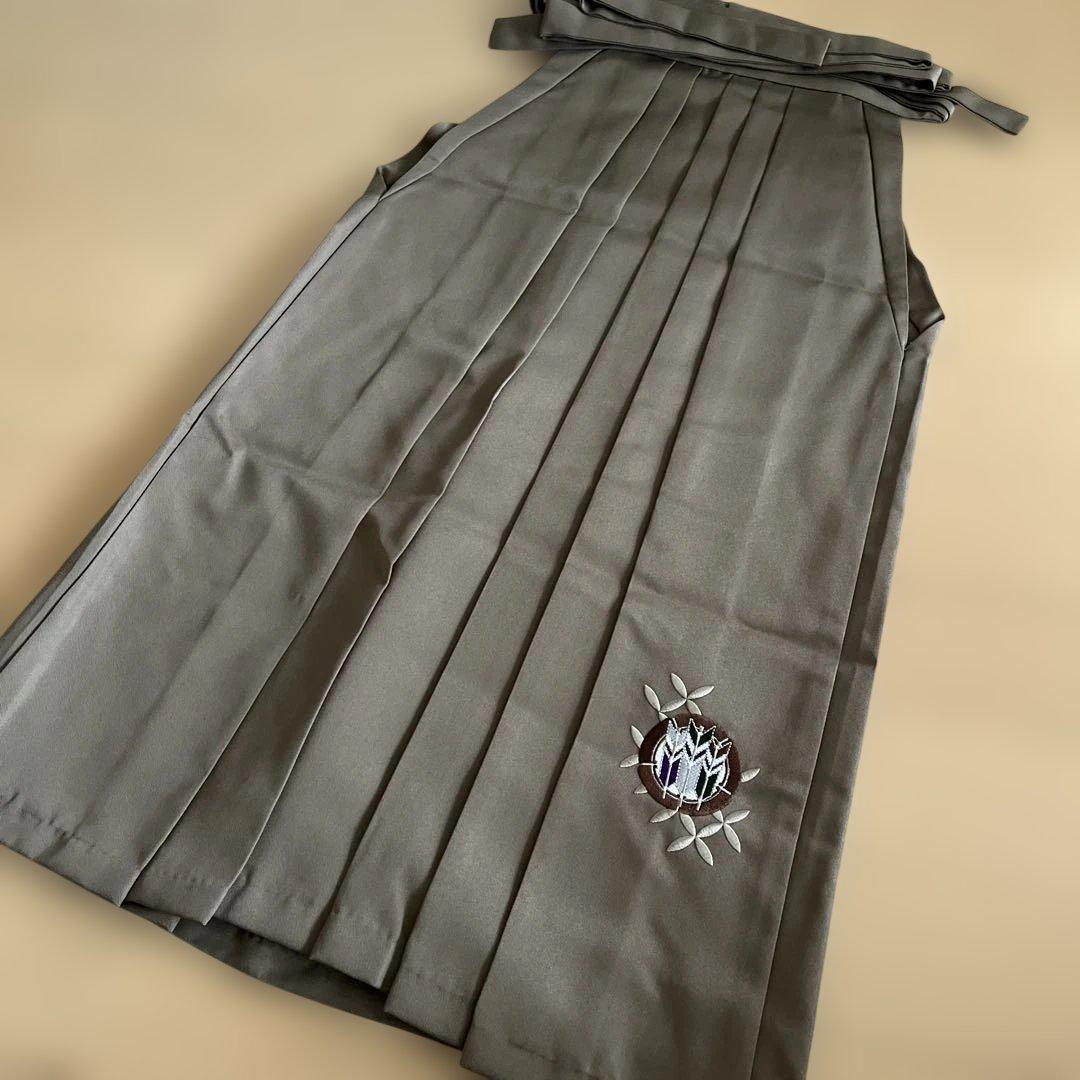 ジュニア用着物袴ワインレッド 小学生男の子卒業式用