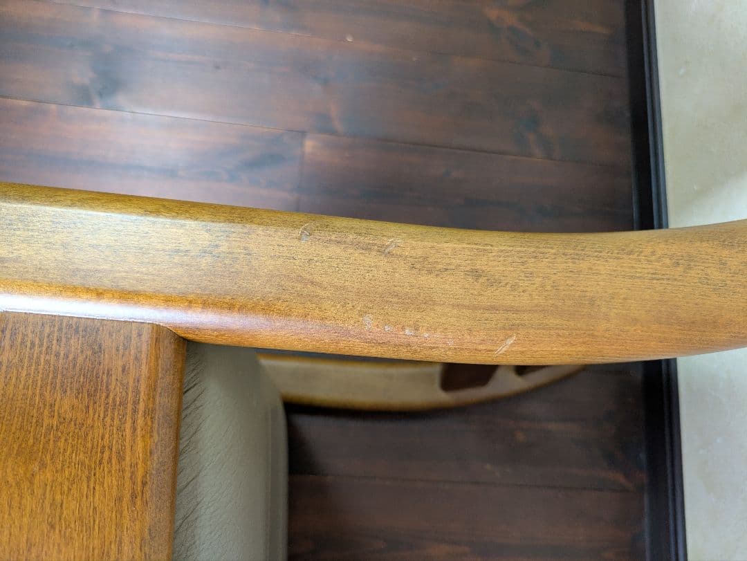 カリモク★ダイニングチェア★2脚セット★レトロモダン★送料無料　①②