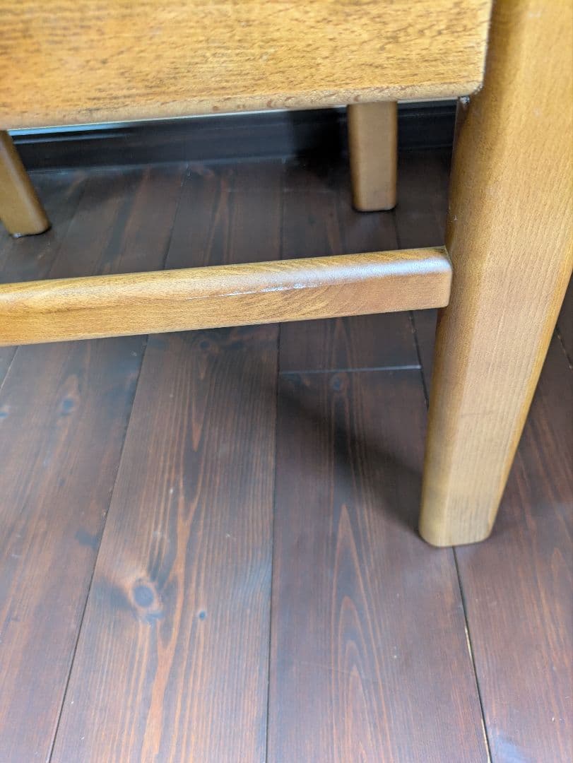 カリモク★ダイニングチェア★2脚セット★レトロモダン★送料無料　①②