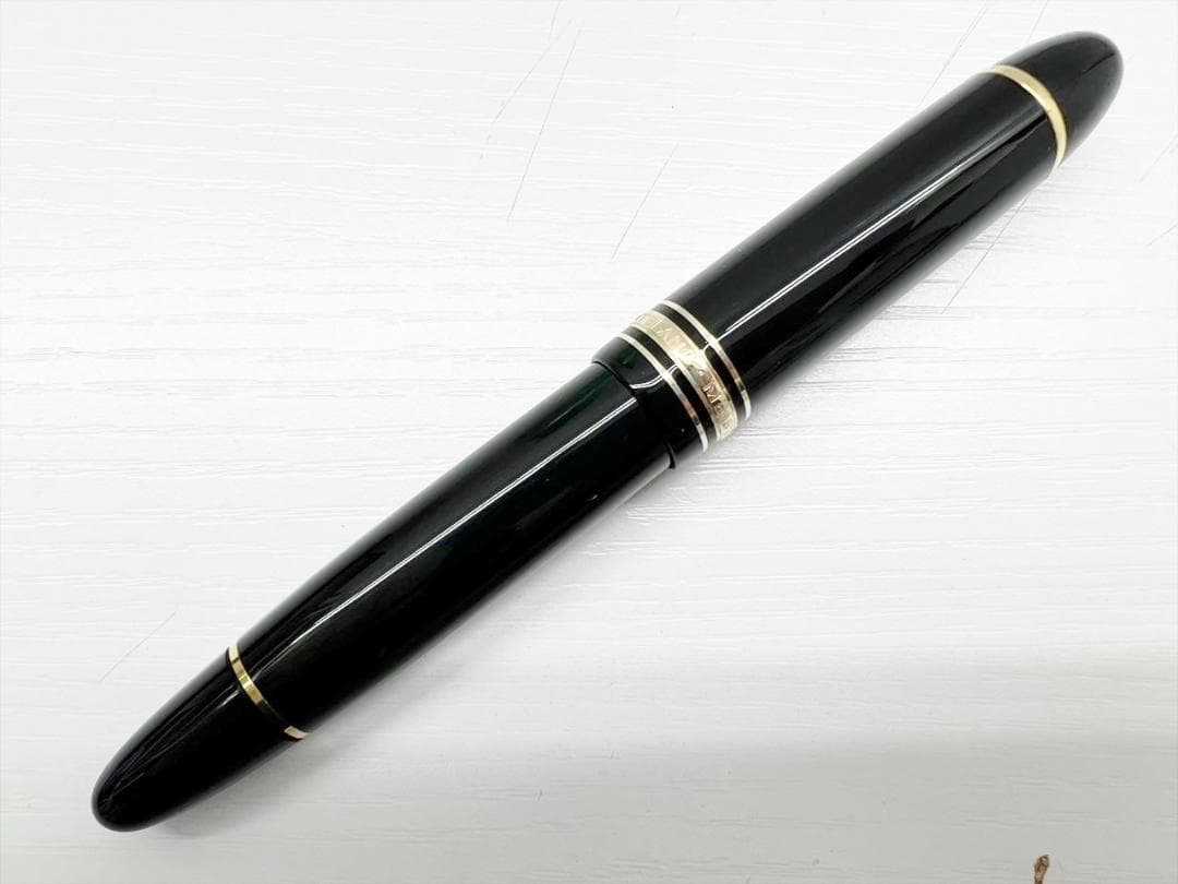 美品　モンブラン　マイスターシュテック　149　万年筆　黒　ゴールド　18K