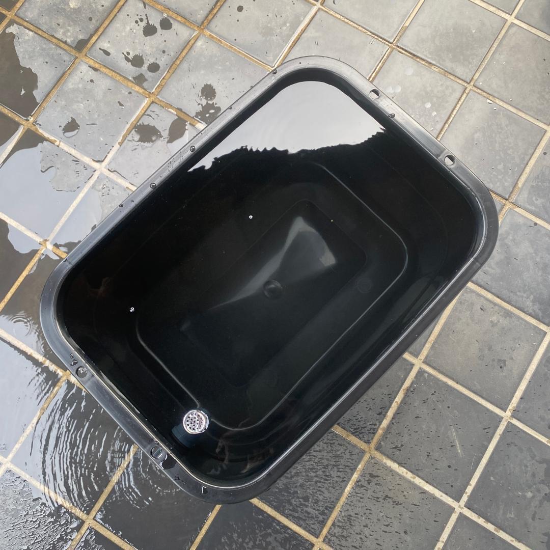 メダカ飼育ケース 36㍑x5個（4色あり） オーバーフロー めだか飼育容器 金魚