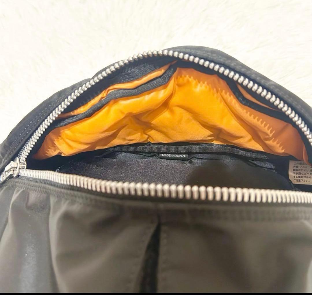 未使用級✨ポーター タンカー ボディバッグ ウエストバッグ ブラック ロゴ美品✨