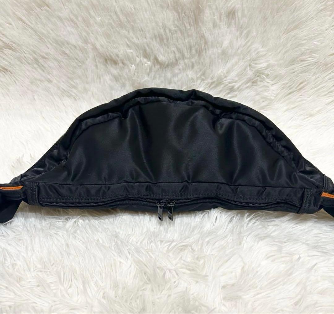 未使用級✨ポーター タンカー ボディバッグ ウエストバッグ ブラック ロゴ美品✨